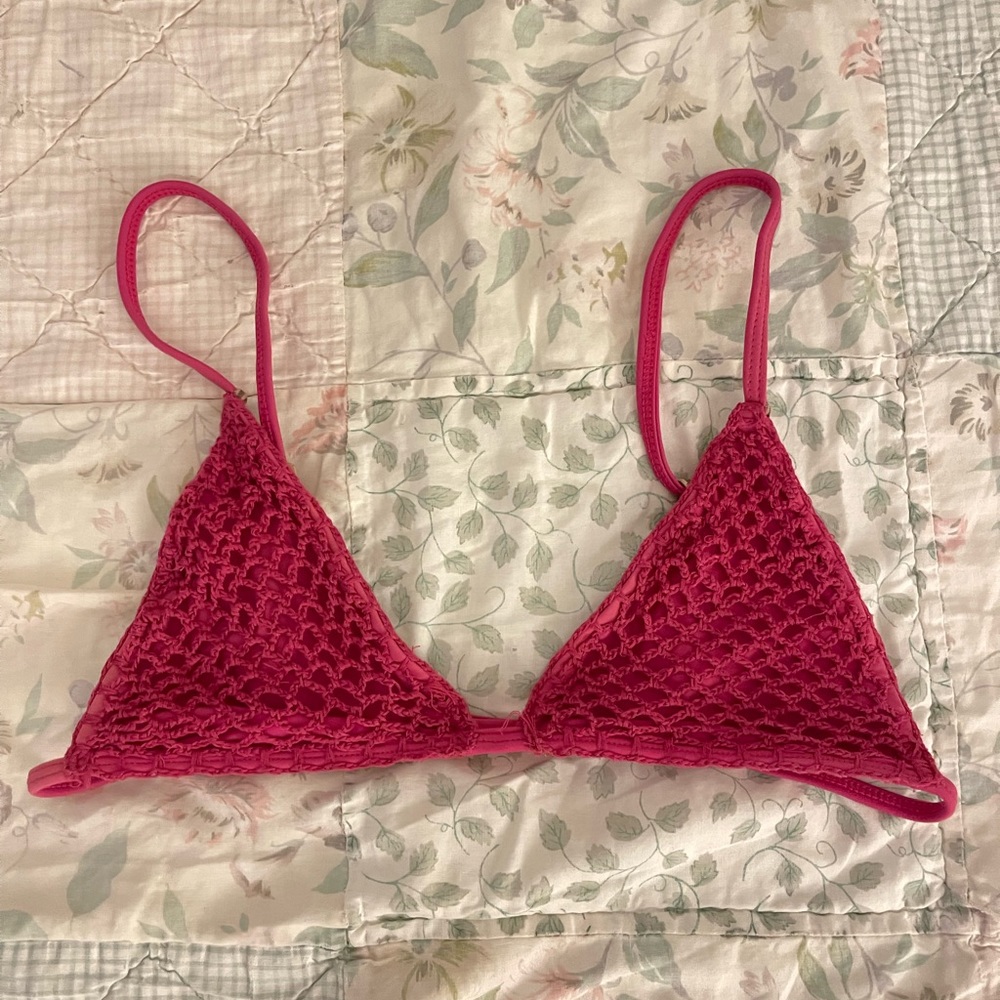 Acacia swim Baja top in fruit punch🩷